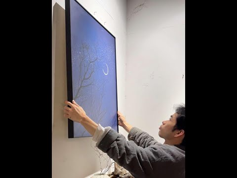 Twig Painting Art ILLUSION #creativity #painting #drawing 250310