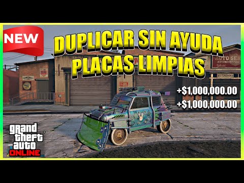 SOLO DUPLICAR COCHES SIN AYUDA "MASIVO PLACAS LIMPIAS" | +$1.800.000 CADA 5 MIN - GTA 5 ONLINE