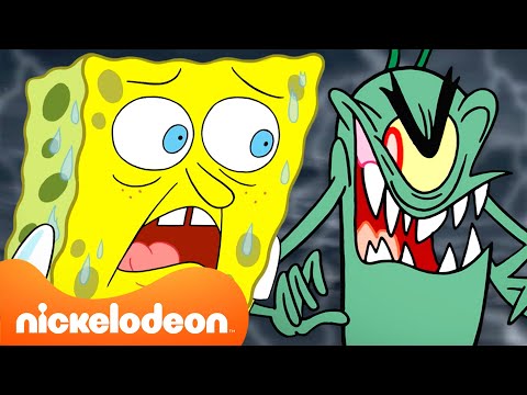 SpongeBob | Plankton JAHAT selama 2 jam nonstop! 😈 | Nickelodeon Bahasa