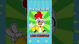👻 ¿PORQUÉ RIUSPLAY SE FUE DE LOS COMPÁS? 😭 #shorts