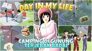 DAY IN MY LIFE CAMPING TAPI KEBANJIRAN PART 2 || SAKURA SCHOOL SIMULATOR