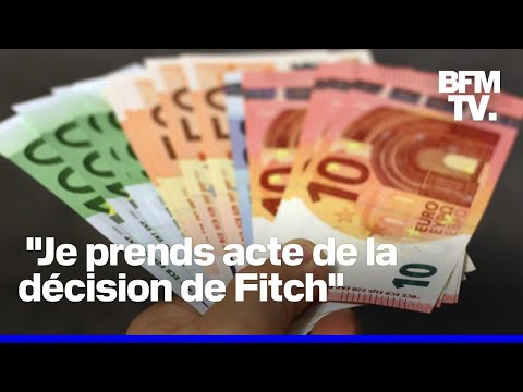 L’agence de notation financière Fitch dégrade d’un cran la note de la France de AA- à A+