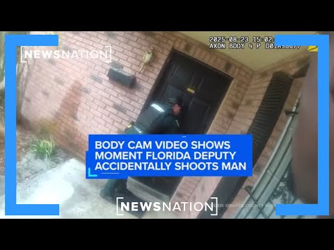 YouTube video thumbnail: Body cam Video Shows Moment Florida Deputy Accidentally Shoots man
