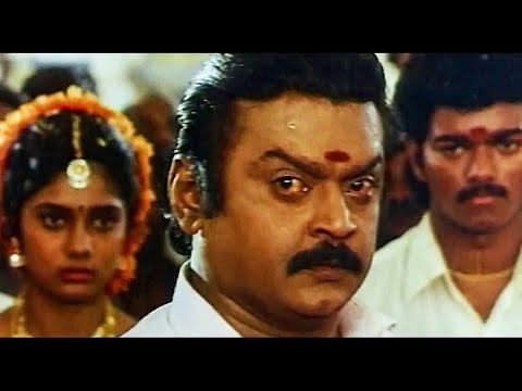 நான் கோவப்பட்டா என்ன நடக்கும்னு எல்லாருக்கும் நல்லா தெரியும்| Sendura pandi Movie Scene |Vijayakanth