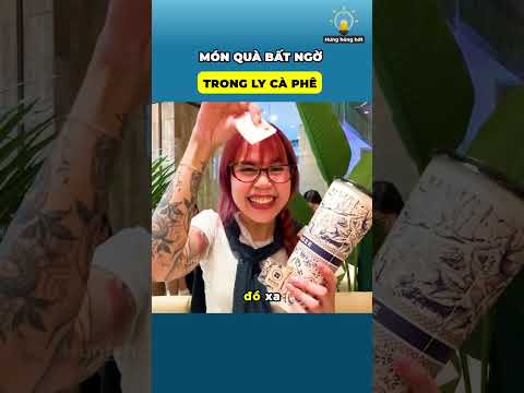 Món quà bất ngờ trong ly cà phê