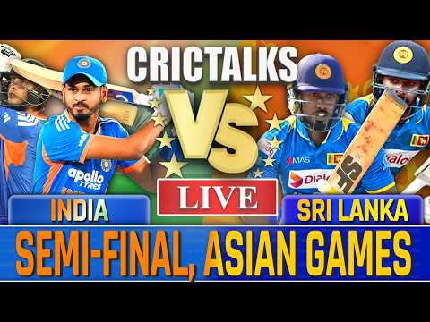 Live: IND Vs <strong>SL</strong>, Semi-Final, Asian Games, Cricket Live Match <strong>Today</strong> Scores &amp; Commentary, Last 13 Over