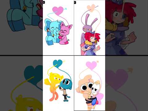 Smiling Critters, TADC, Gumball, Dandy's World Love Triangle Complete Version Part 3