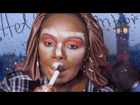 ASMR GRWM Chit Chat Makeup Relaxation Gum Chewing Sounds