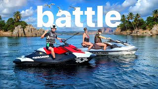 Girls vs Den: Jet Ski Battle 🚤🔥