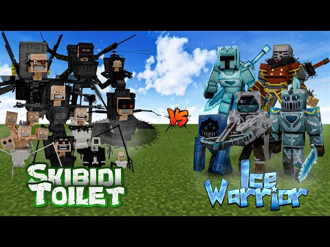 SKIBIDI TOILET vs ICE WARRIOR!