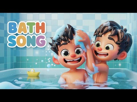 Bath Song for Kids | Fun & Bubbly Nursery Rhymes