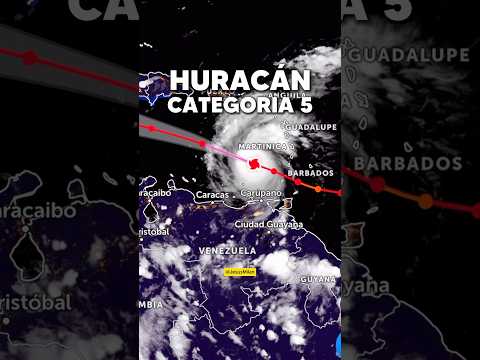 Beryl ya es Huracán Categoría 5 🌪️ El peligro es REAL! ⚠️
