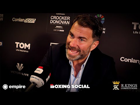 “I DON’T GIVE A F**K ABOUT BEN SHALOM” Eddie Hearn REACTS To Ben Shalom ‘Bully’ Jibe