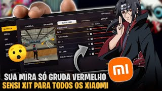 SENSI ATUALIZADA!! 🤯 MELHOR SENSIBILIDADE E DPI PARA XIAOMI NOVA ATUALIZAÇÃO FREE FIRE 2026