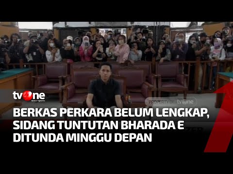 Sidang Tuntutan Bharada E Ditunda Minggu Depan Tvone