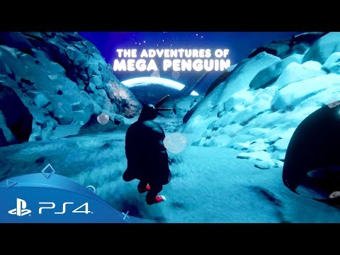 ¡Las aventuras de Mega Pingüino! Un juego colaborativo creado en DREAMS | E3 2018 Game Jam
