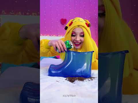 أقدام زاخرة بالفوران 😱🍍 صودا، عصير ليمون، ومعجون أسنان - طريقة الغسل الغريبة! #فيديوقصير