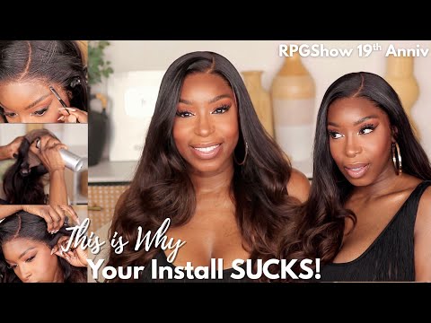 🛑 STOP Skipping These Steps When Installing Your Wig!! Flawless Beginner Routine