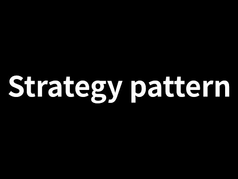 [특별 편성] Strategy 패턴을 모른다면 개발자 인생 손해봅니다