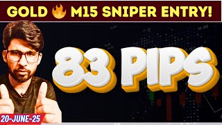 83 Pips Secured on Friday from M15 Setup! Patience Pays 💰