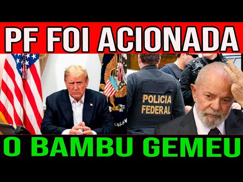 EXPLODIU ESCÂNDALO! POLÍCIA FEDERAL FOI ACIONADA! TRUMP QUER TODOS NA CADEIA! LULA DESESPERADO