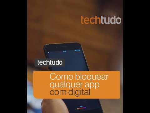 Como configurar o celular para bloquear aplicativos com a digital #shorts #biometria