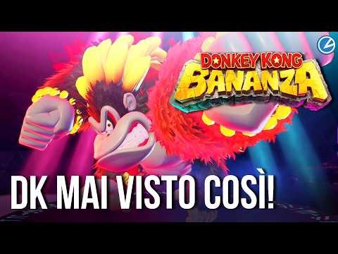 Abbiamo provato Donkey Kong Bananza: DK come non lo avete mai visto!