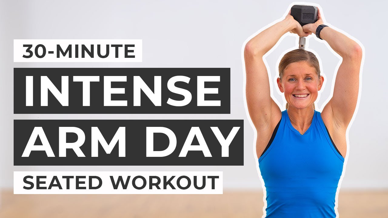 30-Minute Intense Arm Workout (Seated)