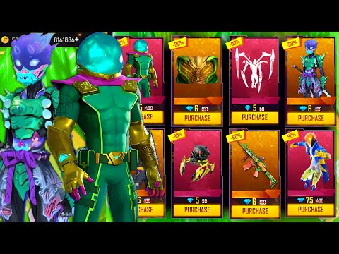 Buying 13000+ Diamonds, New SuperHero Bundles, Max Evo Gun Skins & Discount Event Item Subscriber ID