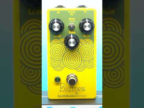 Blumes Bass Overdrive Video Manual out now!! #earthquakerdevices #bassguitar #blumes