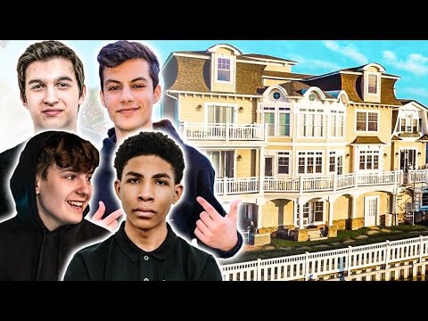 The New NRG Fortnite House Tour | Clix, Ronaldo, Unknown, Edgeyy