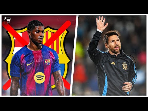 Le Barça veut déjà VIRER Rashford, l'ANNONCE CHOC de Lionel Messi | Revue de presse
