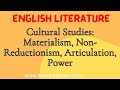Cultural Studies Identity and Texts