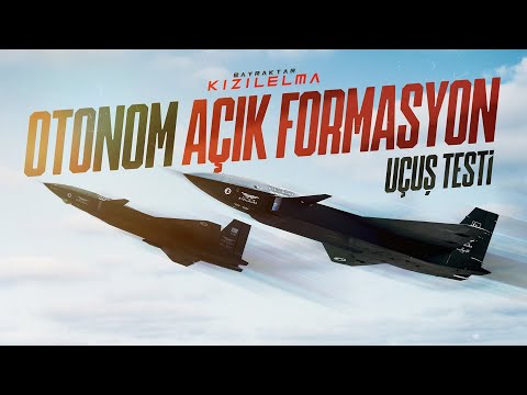 Bayraktar #KIZILELMA | Otonom Açık Formasyon Uçuş Testi