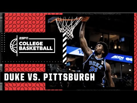 Duke Blue Devils at Pittsburgh Panthers | Full Game Highlights video clip