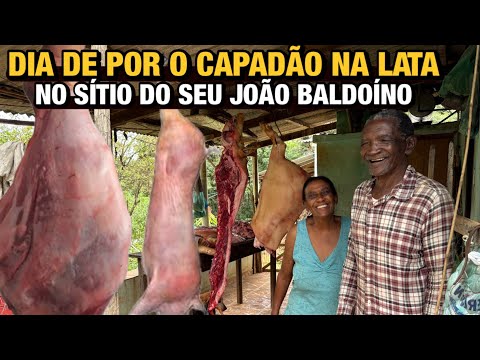 DIA DE TOMBAR O CAPADÃO NO SÍTIO SANTA MARIA