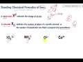 Chemical Formulas and Ions