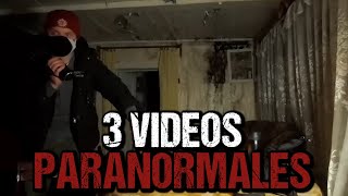 🔴3 VIDEOS PARANORMALES | 100% VIDEOS de TERROR