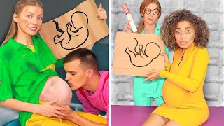 Poor Pregnant Mariana vs Rich Pregnant Liza vs Giga Rich Pregnant