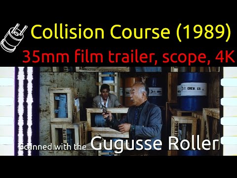 Collision Course (1989) 35mm film trailer, scope 4K