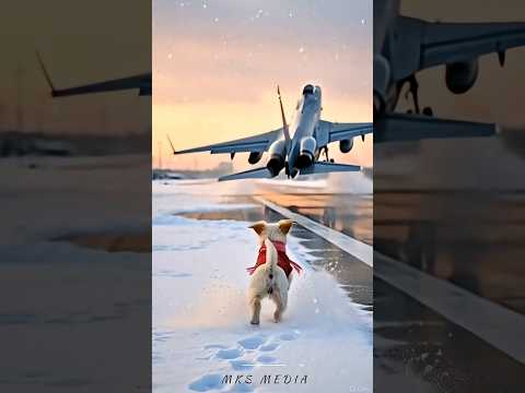 Loyalty of puppy 🐕with MK simbu 🐒💕💕 puppy love♥️♥️♥️💖