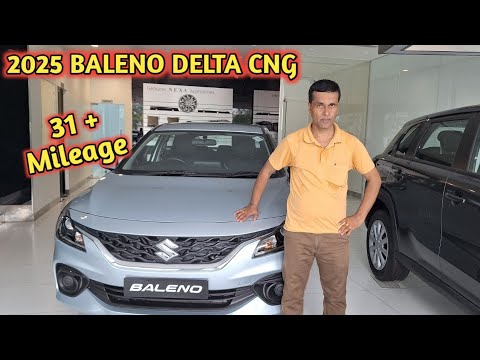 2025 Maruti Baleno Delta CNG | Full Details, Features, & Price | Mileage King Hatchback 🔥