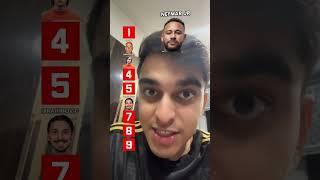W BALL KNOWLEDGE?? Blind ranking part 69 #football