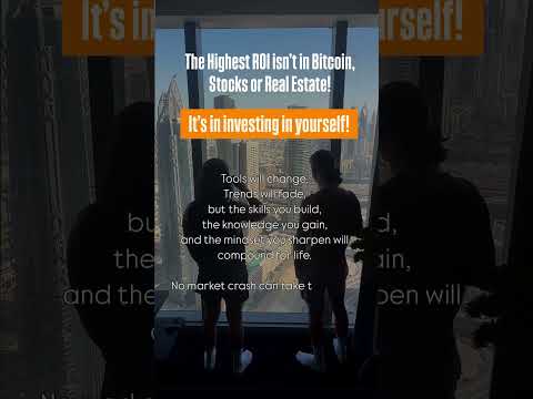 The Best Investment is an INVESTMENT in yourself!