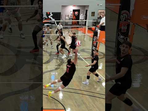 Grand View Goes Full Viking Mode ⚔️Insane Save + Perfect Dig + Slick Tip Kill! #Vollayball #Haikyuu