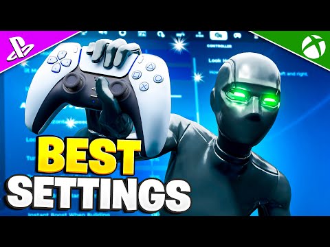 NEW Best Controller SETTINGS & Sensitivity in Season 4 (Fortnite Tutorial)