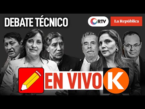 En Vivo Debate De Equipos T Cnicos De Keiko Fujimori Y Pedro Castillo