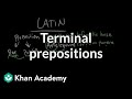 Understanding Prepositions in English