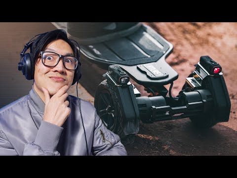 Daniel Kwan reacts to Exway Atlas 4WD electric skateboard (not a review)