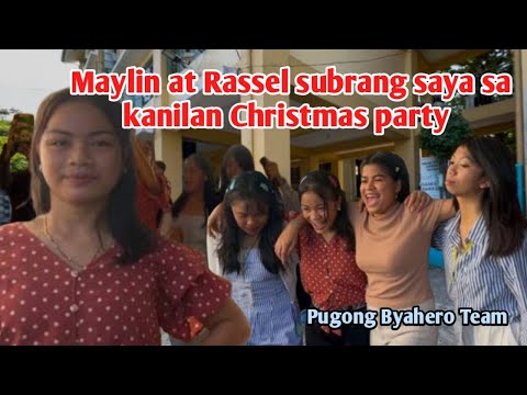 ANG UNANG CHRISTMAS PARTY NI RASSEL SA KANILANG SCHOOL